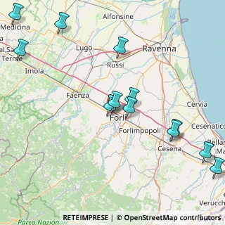 Mappa Via Padulli, 47122 Forlì FC, Italia (22.31923)