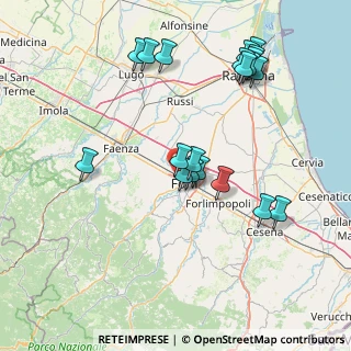 Mappa Via Padulli, 47122 Forlì FC, Italia (16.778)