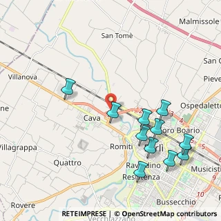 Mappa Via Padulli, 47122 Forlì FC, Italia (2.31909)