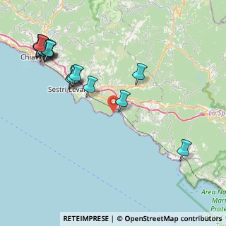 Mappa Localita' Preata, 16030 Moneglia GE, Italia (11.0825)
