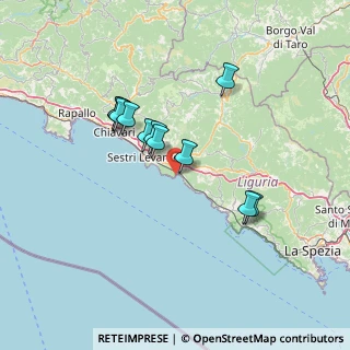 Mappa Localita' Preata, 16030 Moneglia GE, Italia (11.93091)