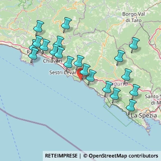 Mappa Localita' Preata, 16030 Moneglia GE, Italia (17.0765)