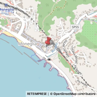 Mappa Via Vittorio Emanuele, 147, 16030 Moneglia, Genova (Liguria)
