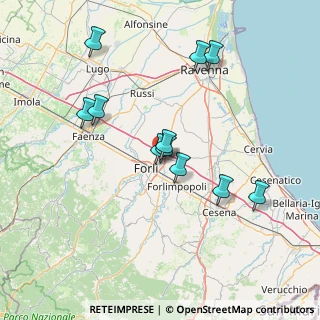 Mappa Via Louis Pasteur, 47122 Forlì FC, Italia (13.90091)