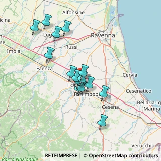 Mappa Via Louis Pasteur, 47122 Forlì FC, Italia (12.26933)
