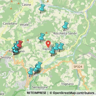 Mappa Via Trentino, 41021 Fanano MO, Italia (2.3775)