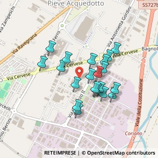 Mappa Via Blaise Pascal, 47122 Forlì FC, Italia (0.382)