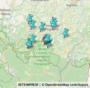 Mappa 41029 Sestola MO, Italia (9.15)