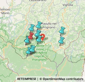 Mappa 41029 Sestola MO, Italia (10.79231)