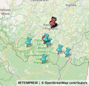 Mappa 41029 Sestola MO, Italia (10.82611)