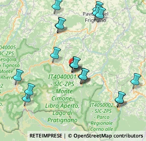 Mappa 41029 Sestola MO, Italia (8.5565)