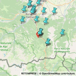 Mappa SP Valle Grande, 12019 Vernante CN (8.7715)