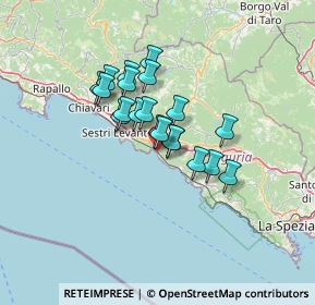 Mappa Località Posato, 16030 Moneglia GE, Italia (9.5)