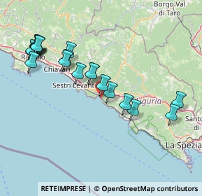 Mappa Località Posato, 16030 Moneglia GE, Italia (16.646)