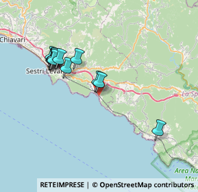 Mappa Località Posato, 16030 Moneglia GE, Italia (7.2075)