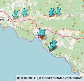 Mappa Località Posato, 16030 Moneglia GE, Italia (3.48455)