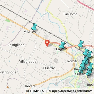 Mappa Via Rio Becca, 47121 Forlì FC, Italia (3.54313)