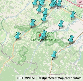 Mappa Casola Valsenio, 48032 Casola Valsenio RA, Italia (9.5305)