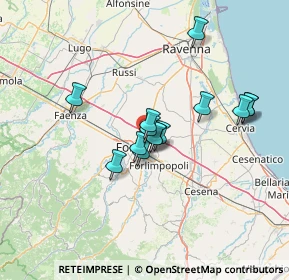 Mappa Via Fiume Ronco, 47122 Forlì FC, Italia (10.79786)