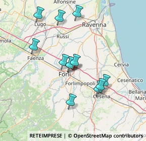Mappa Via Fiume Ronco, 47122 Forlì FC, Italia (13.38083)