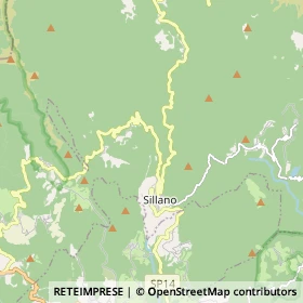 Mappa Sillano Giuncugnano