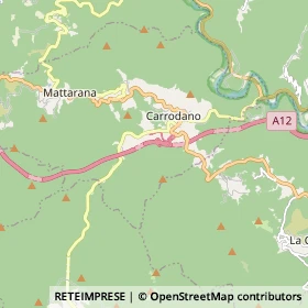 Mappa Carrodano