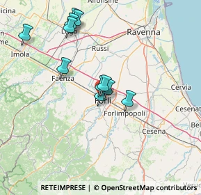 Mappa Via Isonzo, 47122 Forlì FC, Italia (13.31455)