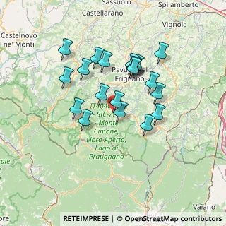 Mappa Via Rocca, 41029 Sestola MO, Italia (12.2965)