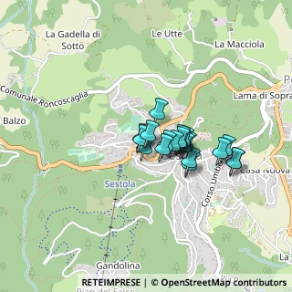 Mappa Via Circonvallazione, 41029 Sestola MO, Italia (0.288)