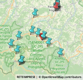 Mappa Via Circonvallazione, 41029 Sestola MO, Italia (9.433)