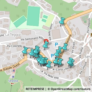 Mappa Via Circonvallazione, 41029 Sestola MO, Italia (0.10385)