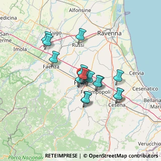Mappa Zona Artigianale, 47122 Forlì FC, Italia (10.46588)