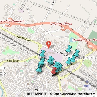 Mappa Zona Artigianale, 47122 Forlì FC, Italia (0.5495)