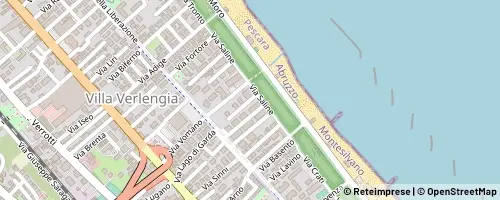 Mappa Montesilvano