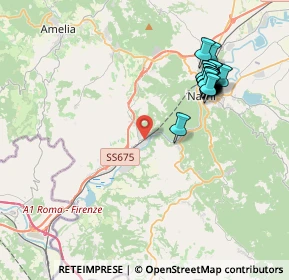 Mappa Via dello Stabilimento, 05035 Narni TR, Italia (4.113)