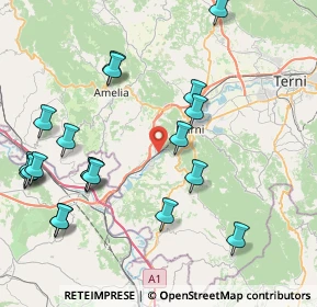 Mappa Via dello Stabilimento, 05035 Narni TR, Italia (9.9905)