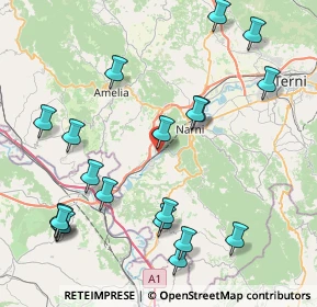 Mappa Via dello Stabilimento, 05035 Narni TR, Italia (10.2095)