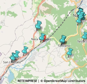 Mappa Via dello Stabilimento, 05035 Narni TR, Italia (2.9025)