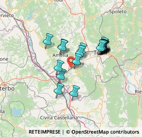 Mappa Via dello Stabilimento, 05035 Narni TR, Italia (11.965)