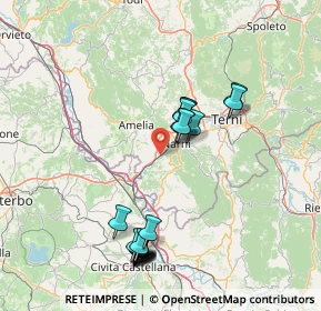 Mappa Via dello Stabilimento, 05035 Narni TR, Italia (15.6525)
