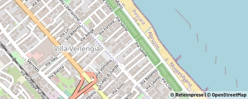 Mappa Montesilvano