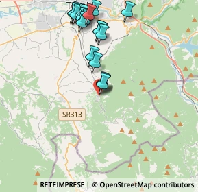 Mappa Via Luigi Lanzi, 05039 Stroncone TR, Italia (4.492)