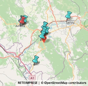 Mappa Località Testaccio Nuovo, 05035 Narni TR, Italia (6.56643)