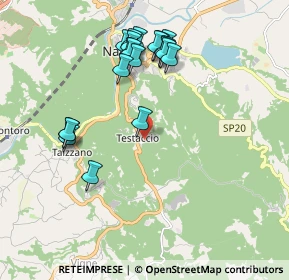 Mappa Località Testaccio Nuovo, 05035 Narni TR, Italia (2.048)