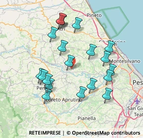 Mappa Strada Marina Inferiore, 65010 Elice PE, Italia (7.7425)