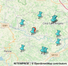 Mappa Strada Marina Inferiore, 65010 Elice PE, Italia (4.68636)