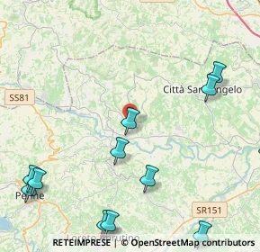 Mappa Strada Marina Inferiore, 65010 Elice PE, Italia (6.54214)