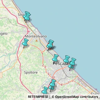 Mappa Via Pier Paolo Pasolini, 65124 Pescara PE, Italia (4.88917)