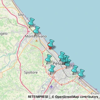 Mappa Via Pier Paolo Pasolini, 65124 Pescara PE, Italia (4.03364)