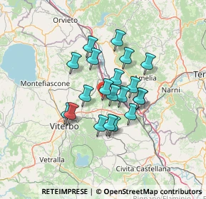 Mappa SP 20, 01020 Bomarzo VT, Italia (10.3135)